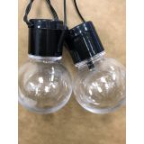 Clear Bulb Solar String Lights